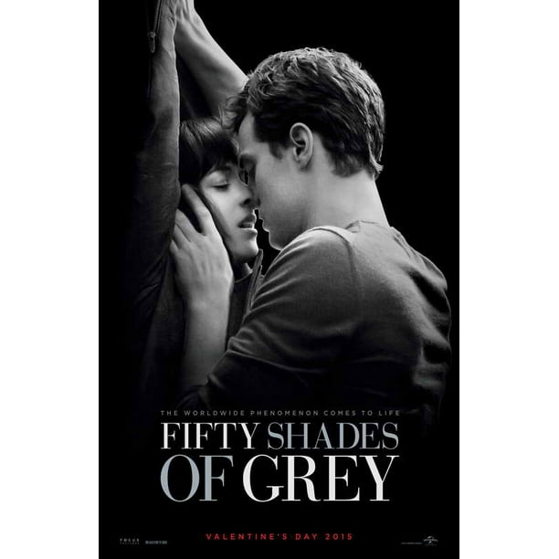 Fifty Shades Of Grey Movie Poster 11 X 17 Walmart Com