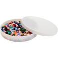thumbnail image 3 of Pioneer Plastics 170CHIPS White Round Petri Dish Plastic Container, 6" W x 1" H, 3 of 3