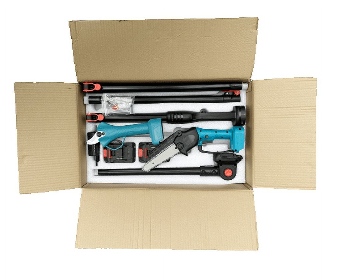 iToolMax 8" 58 Volts Adjustable Cutting Angle Cordless Chainsaw