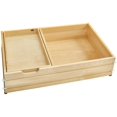 thumbnail image 1 of Rev-A-Shelf 4WTCDD-876HFLSC-1 34.5 Inch Frameless Deep Drawer Organizer, 1 of 4