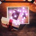 thumbnail image 3 of 1.5m 10 Lights Led Light String LED Fabric Heart Light String Room Decoration Light Heart Confession String Light Christmas Lights Incandescent Outdoor 35 Light String of Mini Lights Wire Outdoor, 3 of 3