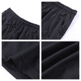 thumbnail image 2 of LSYTQRW Men's 2-Pack Athletic Gym Shorts Workout Running Hiking Casual Activewear Black/Navy L, 2 of 3