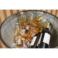 thumbnail image 4 of Galvanized Metal Beverage Cooler Tub with Stand, 4 of 4