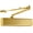 Gold, variant on Lawrence Hardware Heavy Duty Commercial Door Closer for Interior & Exterior Doors, Aluminum