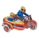 thumbnail image 2 of Juguete a cuerda, motocicleta con cuerda lateral, juguete para niños en edad preescolar, juguete de hojalata Macarena Reloj de trabajo, 2 of 8