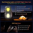 thumbnail image 5 of Blackview Unlocked Rugged Phone with Camping Light, 15000mAh 18GB+256GB 50MP+32MP+20MP Night Vision Camera, 6.67" Android 14 Rugged Smartphone, Glove Mode/NFC/Fingerprint, 5 of 11