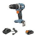 thumbnail image 3 of SENIX X2 20 Volt Max Cordless 1/2-Inch Hammer Drill Driver with Brushless Motor, Power Tool Kit Includes Storage Bag, 2.0 Ah Battery, and Charger PDHX2-M2, 3 of 8