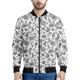 thumbnail image 3 of Chaquetas con estampado de bandana de cachemira de tendencia, moda de primavera y otoño, chaqueta con estampado 3D de manga larga, ropa de calle informal, sencilla y genial para hombre, 3 of 5