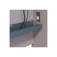thumbnail image 3 of BBF Series A - Table - rectangular - pewter, 3 of 5