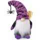 thumbnail image 4 of 2 muñecas sin rostro de Halloween: un sombrero morado y un sombrero naranja. Xemadio ZYY-0813, 4 of 5