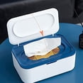 thumbnail image 4 of Wet Wipe Dispenser, Baby Napkin Storage Box Holder Container Dust-proof Wet Tissue Box, Office (Gray), 4 of 5