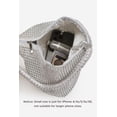thumbnail image 3 of Women's Rhinestone Clutch Evening Bags Sparkly Glitter Triangle Purse for 1920s Party Prom Wedding, 3 of 6