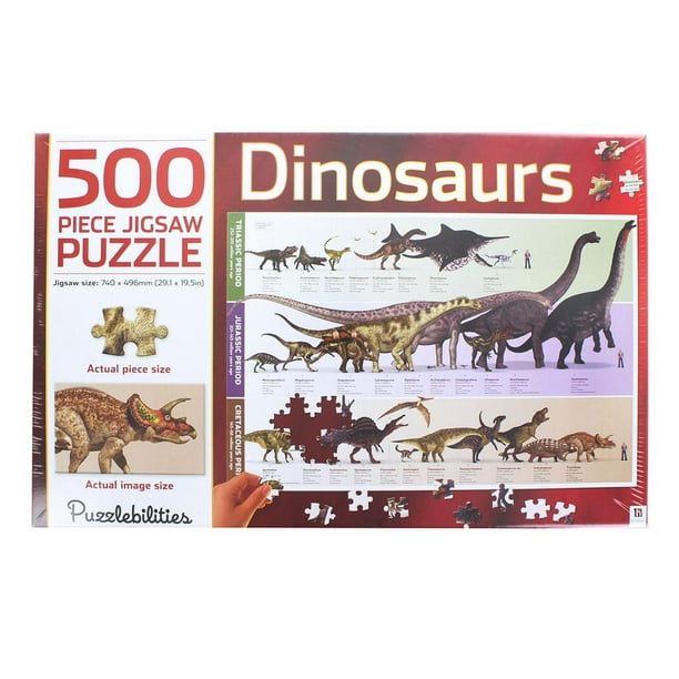 Puzzlebilities Dinosaures 500 Pièces Puzzle