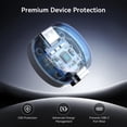thumbnail image 5 of Prociv Magnetic Charging Cable Kit 3.9FT Compatible with Meta Quest 3/3S/Pro Accessories, USB-C 3.0 Power Port, Premium Device Protection (Cannot Transmit Data simultaneously), 5 of 8