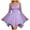 Purple, variant on Women's Renaissance Fairy Dress A-Line Off Shoulder Corset Dresses Gothic Ball Gown Bell Sleeve Necklace Earrings (Light Green, L)
