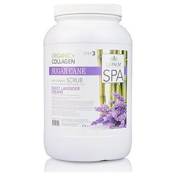 La Palm Sugar Cane Scrub - Sweet Lavender Dreams 1 Gallon