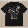 thumbnail image 3 of Guess Who Back To School Raccoon Shirt, Funny Back to School Tee, Teacher Raccoon Funny T-shirt, 3 of 5