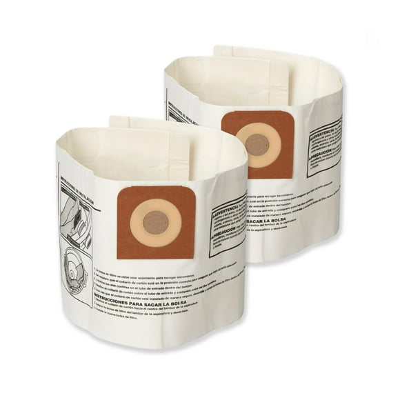 Bolsas de recolección de polvo CRAFTSMAN CMXZVBE38735, 12 galones, paquete de 2