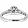 thumbnail image 5 of 14K White Gold Semi-Mount Diamond Engagement Ring (Size 7) Made In India -Jewelry By Sweet Pea, 5 of 10
