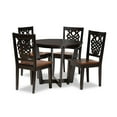 thumbnail image 2 of Baxton Studio Salida Modern and Contemporary Transitional Two-Tone Dark Brown and Walnut Brown Finished Wood 5-Piece, 2 of 7