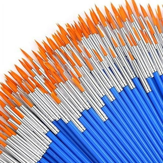 10Pcs Paint Brushes for Kids, Anezus Kids Paint Brushes Toddler