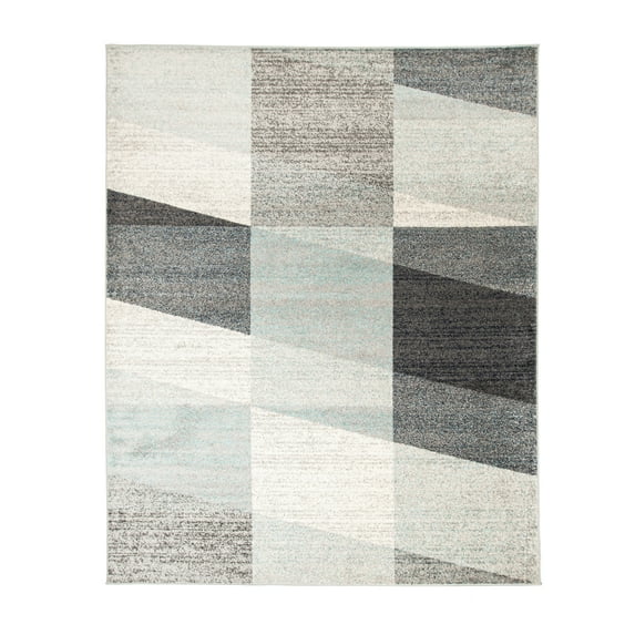 Saina Modern Geometric Abstract Indoor Area Rug