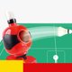 thumbnail image 5 of Máquina automática de lanzamiento de bádminton, lanzador de bádminton ajustable portátil, enchufe estadounidense de 100-240V YUNYI BRAND  Deportes, 5 of 5