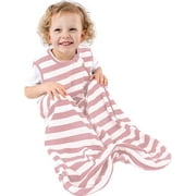 Ecolino Organic Cotton Baby Sleep Bag Or Sack, Infant Sleeping Bag, 6-18 Mo, Blush