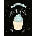 thumbnail image 2 of Jackson, Jenaya 15x18 White Modern Wood Framed Museum Art Print Titled - Sweet Life IV Dark, 2 of 4