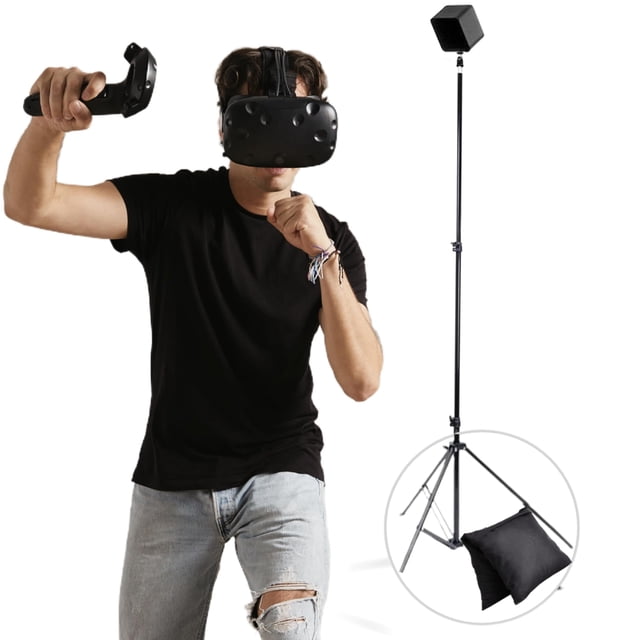 Skywin VR Tripod Stand HTC Vive Base Station Compatible Sensor Stand and Base Station Mount for Vive Sensors or Oculus Rift Constellation (1 Tripod)