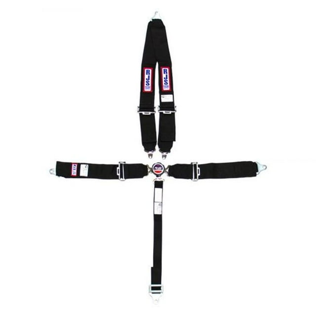 RJS Racing Equipment RJS1029301 5 Point Camlock Harness System - Black