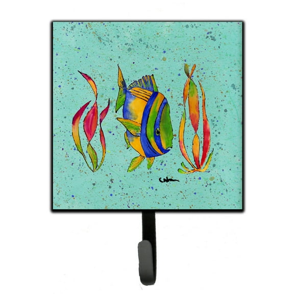 Carolines Treasures 8530SH4 Tropical Fish Leash or Key Holder Single Hook multicolor