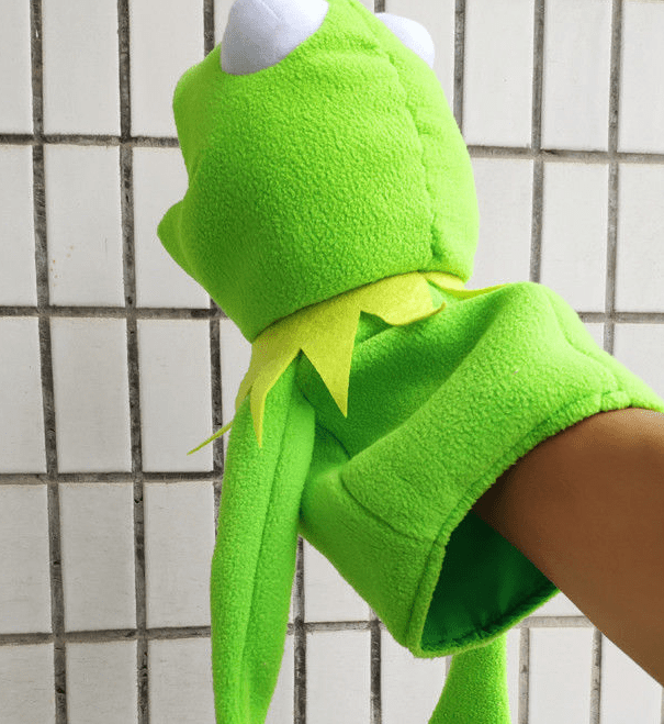 Yunseity Marioneta De Rana Grande De 40 Cm | Títere De Mano De Felpa Suave | Juguete Educativo Y Poseable | Boca Móvil Para Juego Imaginativo | Regalo Interactivo Para Niños Y Niñas