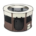 thumbnail image 2 of Corralito plegable para mascotas, tienda portátil para cachorros, tienda para interiores y exteriores, tienda de campaña para gatos jinwen Perros Gatos Play Pen, 2 of 8