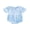 Sky Blue, variant on Newborn Baby Boy Girl Bubble Romper Infant Short Sleeve Doll Collar Romper Oversize T-shirt Cotton Basic Bodysuit Top Fall Spring Summer Outfit