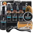 thumbnail image 1 of Kit de cuidado de barba GoldWorld con jabón para barba y 2 aceites para barba, 1 of 7