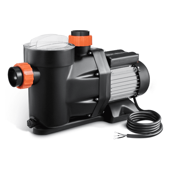 2 HP Pool Pump for Above Ground Pools 122 GPM 220V - Single Speed Spa Pumps - Hot Tub Pump - Irrigation Pump - Pool Water Circulation System