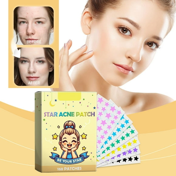 Beauty Care Pimple Patches-Pimple Patches Star Shaped Hydrocolloid Pimples Patches Zit Absorbing Patch Cover Stickers for Face Skin Care-Gifts for Womens Pimple Emergency Patch