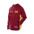 thumbnail image 2 of Men's New Era  Burgundy Washington Commanders Combine Authentic Raglan Scuba Full-Zip Hoodie, 2 of 5