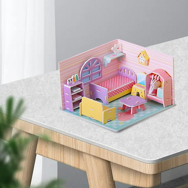 DIY Toy Model Building Kits Paper and EPS Foam Board Paper Cardboard for Kids Bedroom