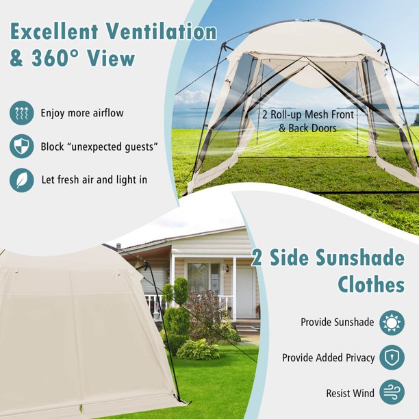 Tente de camping instantanée Outbound QuickCamp pour 3 saisons, 6 personnes avec double toit et sac de transport | Canadian Tire