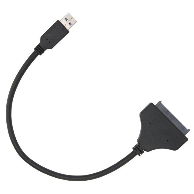 Adaptateur de Disque Dur USB3.0 vers Matériau ABS 6Gbps Vitesse de Transfert Plug And Play Support Hot Swap pour SSD pour HDD