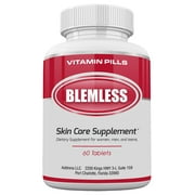 Blemless Tablets with Vitamin B5, Vitamin A, Selenium, and NAC- 60 Count