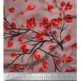 thumbnail image 1 of Soimoi Poly Georgette Fabric Branch & Leaves Artistic Decor Fabric Printed Yard 52 Inch Wide, 1 of 1