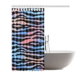 thumbnail image 2 of MKHERT Zebra Shower Curtain Waterproof Bath Curtain Decor 66x72 inch, 2 of 2