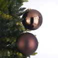 thumbnail image 2 of 2-Count Brown Jumbo Shatterproof Christmas Ornaments, 7.8 in, by Holiday Time, 2 of 6