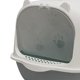 thumbnail image 3 of Inodoro cerrado jinwen Bandeja de arena desmontable portátil reutilizable Gris blanco, 3 of 8