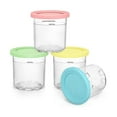 thumbnail image 2 of 4 pack 16oz Replacement Pints with Lids for Ninja Creami NC300 NC301 NC299AMZ Ice Cream Maker, 2 of 5