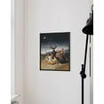 thumbnail image 5 of HAUS AND HUES Witch Art & Gothic Wall Decor - Vintage Grunge Posters, Gothic Paintings, Creepy Photos, Gothic Pictures For Wall Pictures Of Witches, Art Goth Posters (12x16, Framed Black), 5 of 6