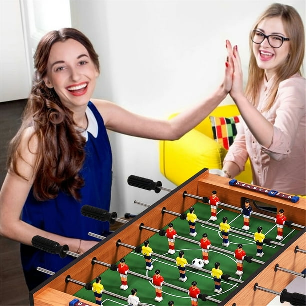 Costway Mesa Multijuegos 2 en 1 Mesa de Futbolín Hockey Incluye Marcador Mesa para Salón de Juegos 69 x 36 x 10 cm